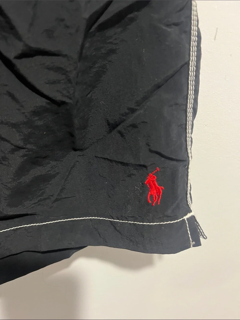 Vintage Polo by Ralph Lauren Men's Black Swim Trunk Board Shorts Size Small